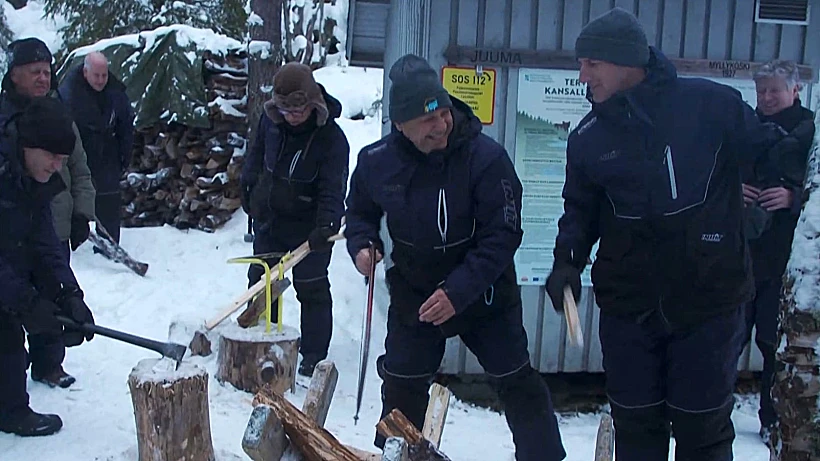 המסע של האבות השכולים ללפלנד