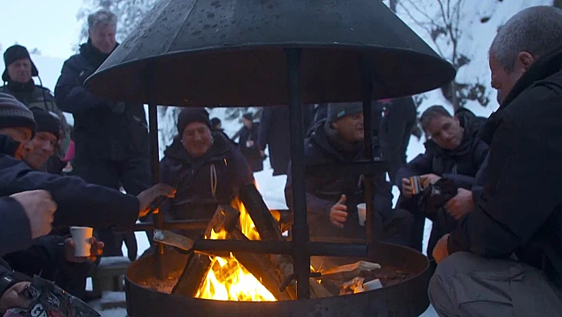 המסע של האבות השכולים ללפלנד