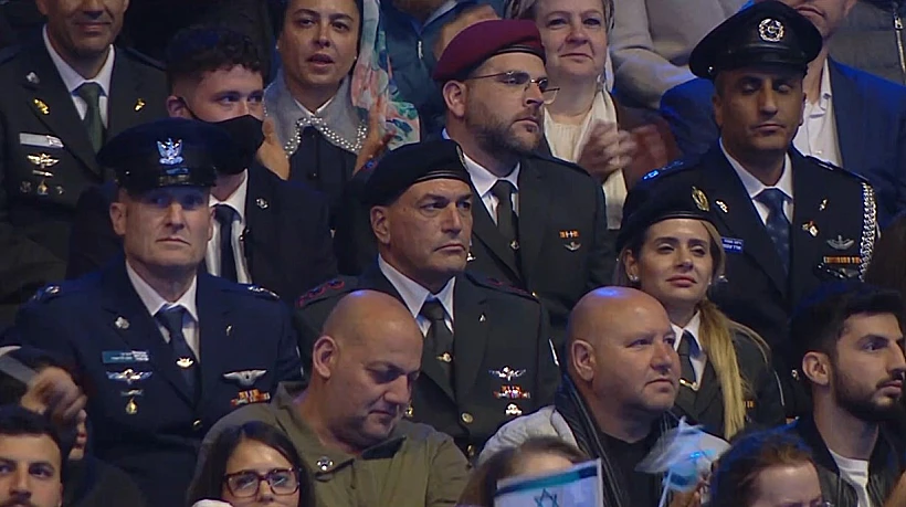 הרמטכ"ל אייל זמיר בטקס הדלקת המשואות