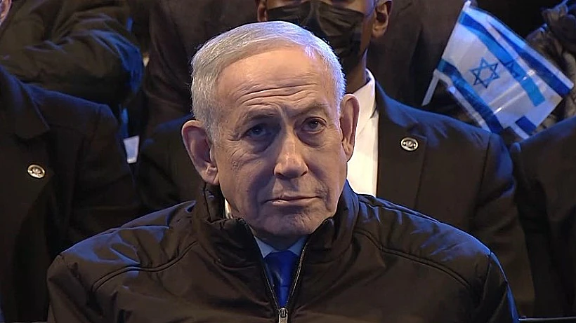 ראש הממשלה בנימין נתניהו בטקס הדלקת המשואות