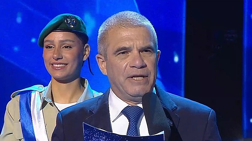 גל הירש בטקס המשואות