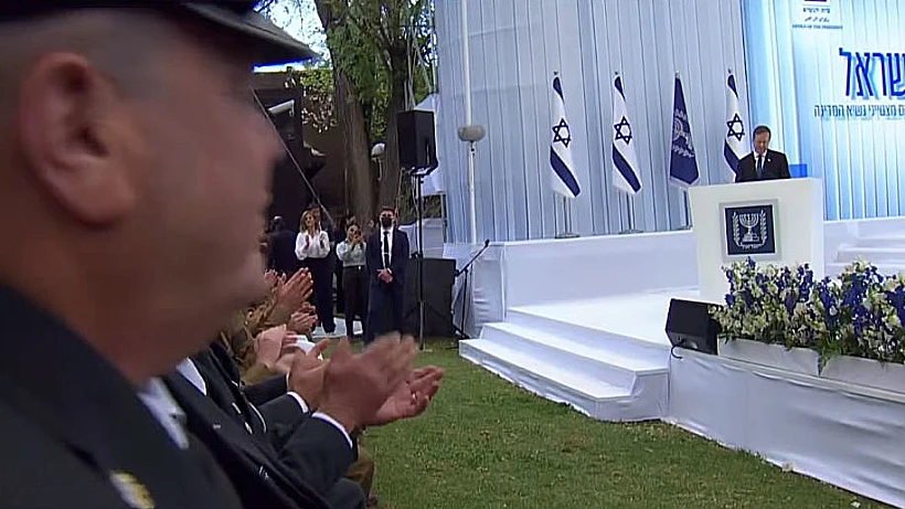 טקס החיילים המצטיינים תשפ"ו בבית הנשיא