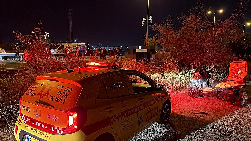 זירת הרצח הכפול בלוד