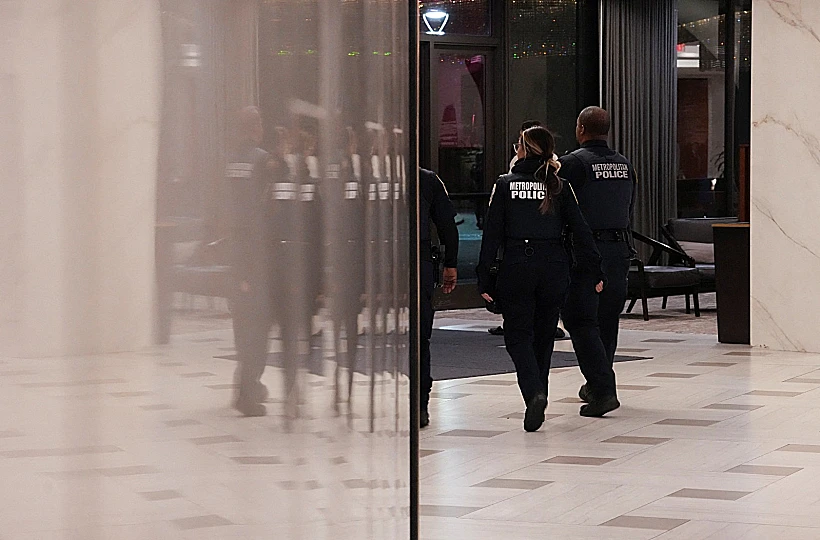 אנשי כוחות הביטחון באירוע בוושינגטון בו ניסו להתנקש בחייו של הנשיא טראמפ