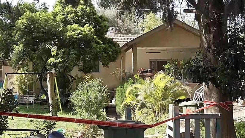 זירת הרצח וההתאבדות באביאל