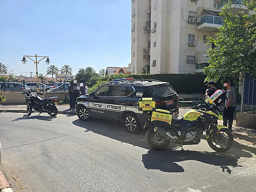 זירת הבניין ברמלה
