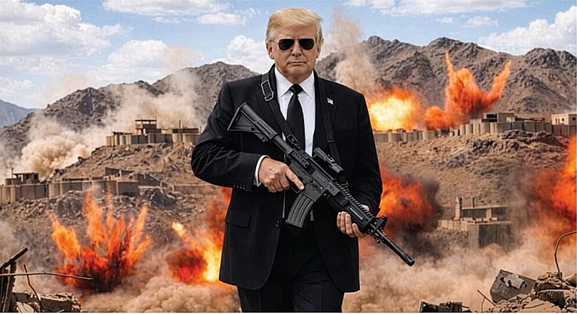 האיום של נשיא טראמפ