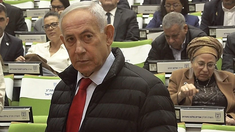 רה"מ בנימין נתניהו בכנסת