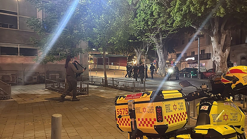 זירת הדקירה מחוץ לבלומפילד