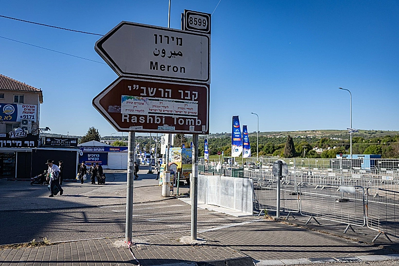 הכניסה לקבר הרשב"י בהר מירון