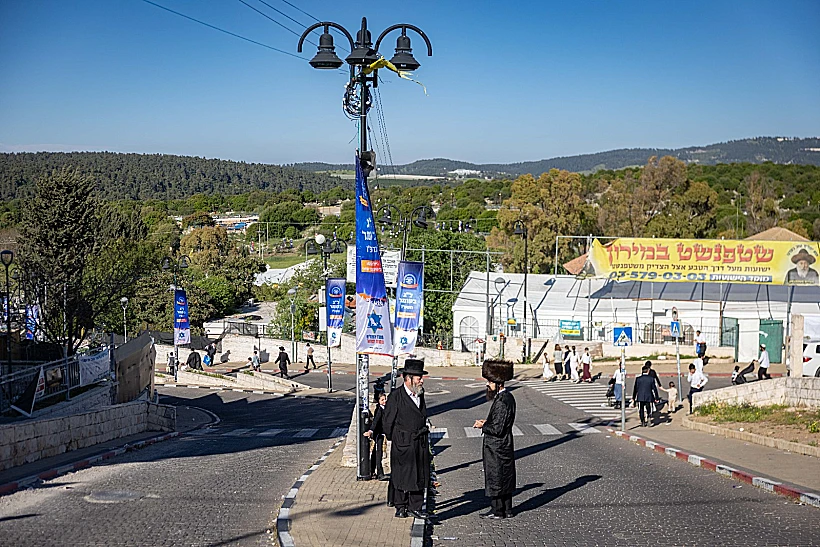 הכנות להילולה בהר מירון