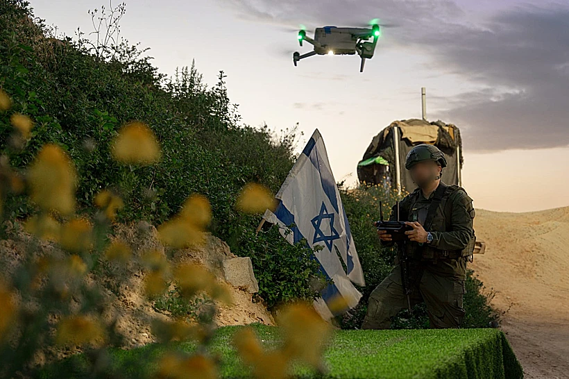כוחות חטיבה 205 בצפון רצועת עזה