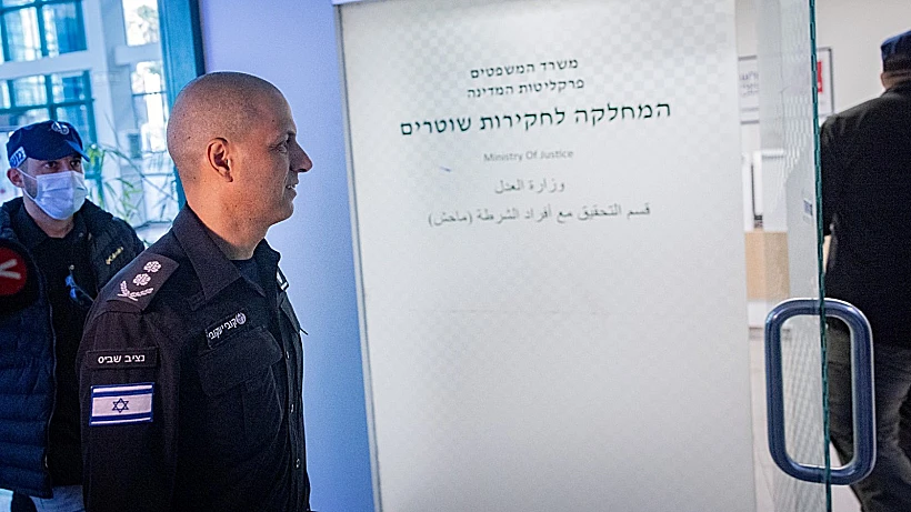 נציב שב"ס קובי יעקובי במשרדי מח"ש