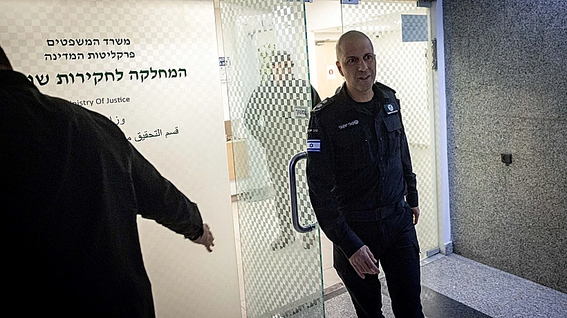 נציב שב"ס קובי יעקובי במשרדי מח"ש