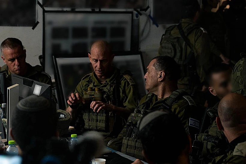 הרמטכ"ל אייל זמיר בהערכת מצב בדרום לבנון