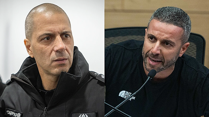 ראש חטיבת דוברות במשטרה, ליאור אבודרהם ונציב שב"ס קובי יעקובי