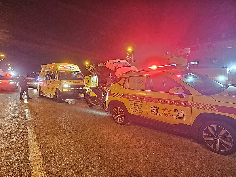 זירת תאונת הפגע וברח בקריית אתא