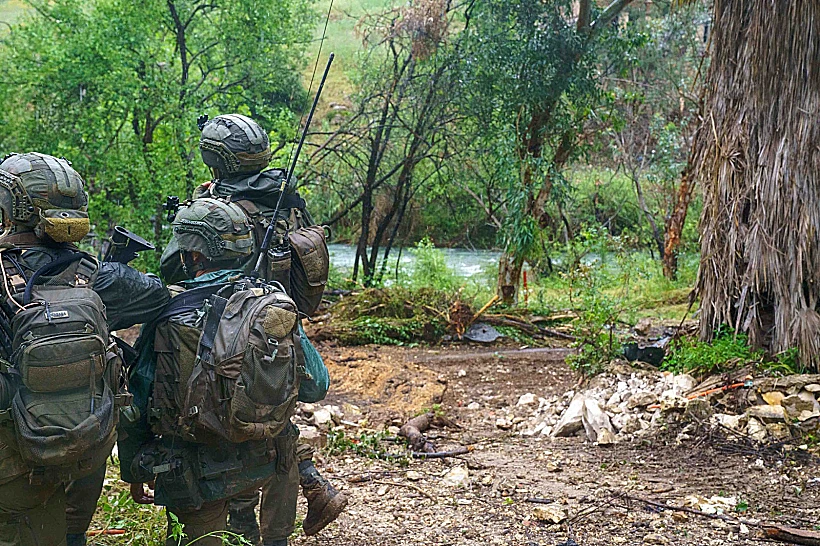 כוחות צה"ל במבצע להשגת שליטה מבצעית בנהר הליטני