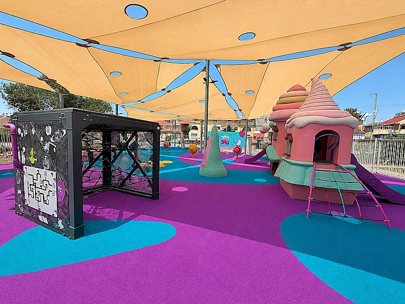 גינת יום ההולדת שהוקמה במגדל העמק