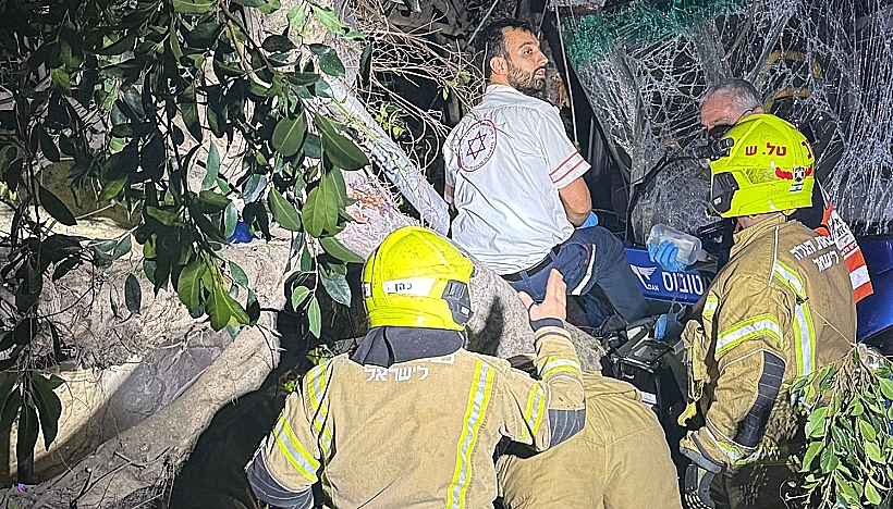 תאונת דרכים ברחוב דיזנגוף בתל אביב