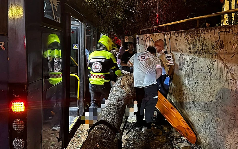 תאונת דרכים ברחוב דיזנגוף בתל אביב