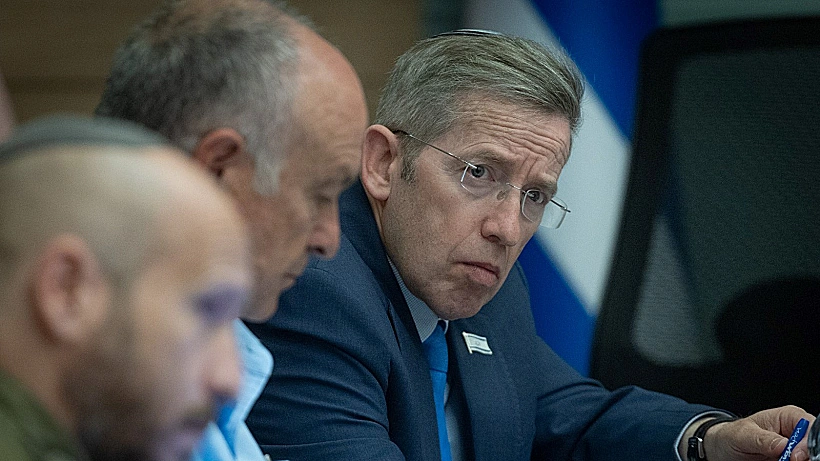 מזכיר הממשלה יוסי פוקס בדיון בוועדת החוץ והביטחון