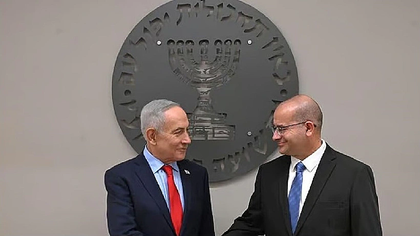 רה"מ נתניהו עם ראש המוסד רומן גופמן