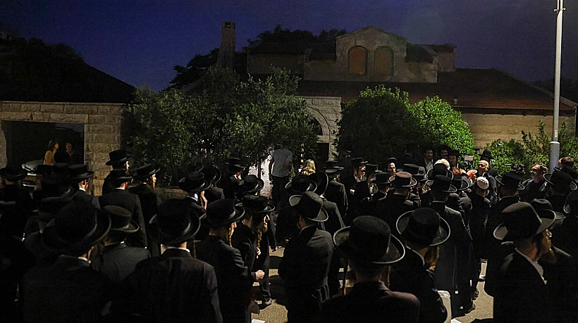 התפרעויות חרדים ליד ביתו של שופט בית המשפט העליון נועם סולברג