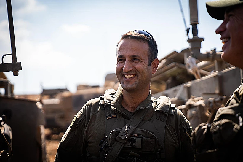 מח"ט גולני היוצא, אל"מ עדי גנון