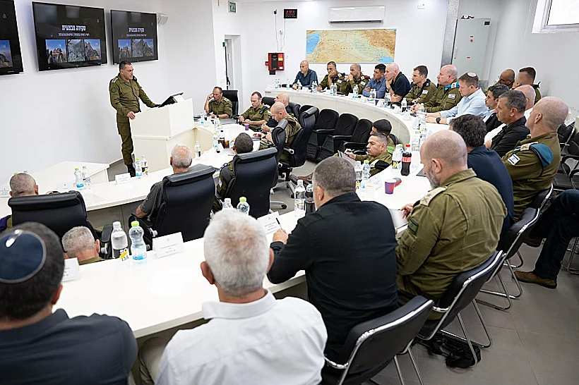 הרמטכ"ל אייל זמיר עם ראשי הרשויות בצפון