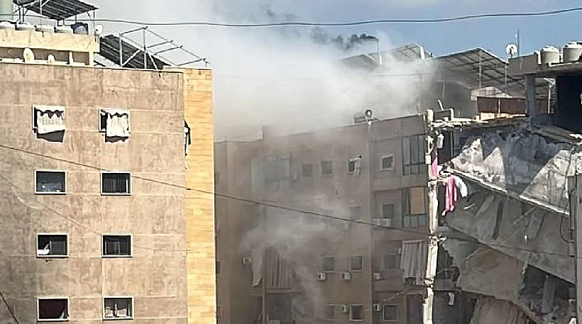 תקיפה ישראלית בדאחייה שבביירות