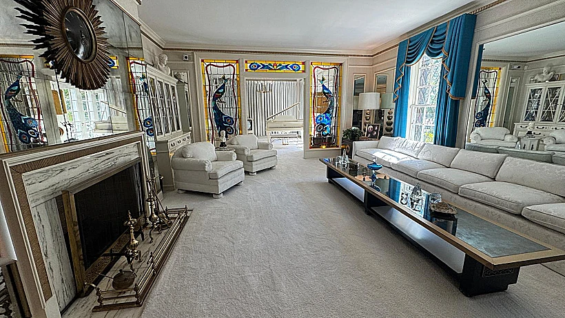 אחוזת גרייסלנד מבפניםMemphis Graceland1