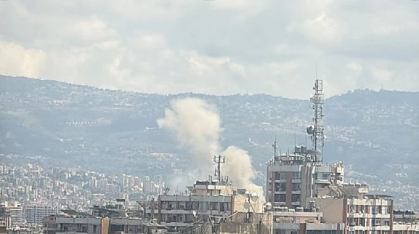 תקיפה ישראלית בדאחייה שבביירות