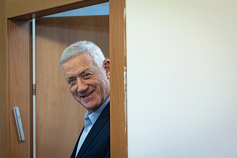 ח"כ בני גנץ, יו"ר כחול לבן