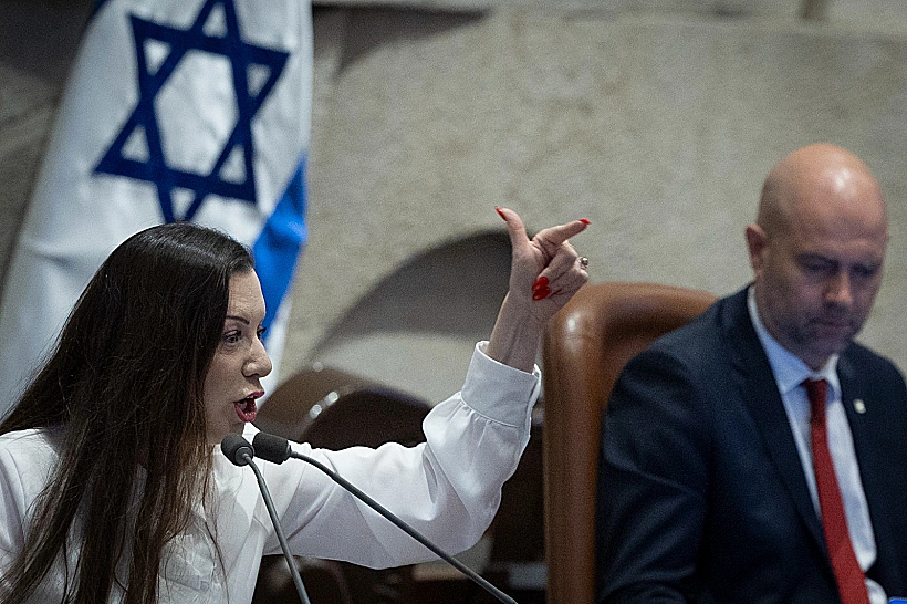 ח"כ טלי גוטליב על דוכן מליאת הכנסת