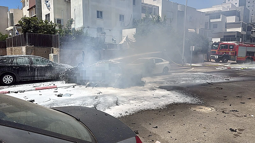 פיצוץ רכב בקריית גת