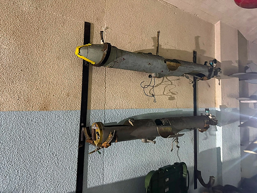 אמצעי לחימה שאותרו בתוואי התת-קרקעי בדרום לבנון
