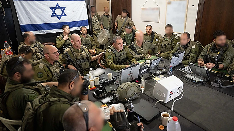 הרמטכ"ל אייל זמיר בהערכת מצב בדרום לבנון