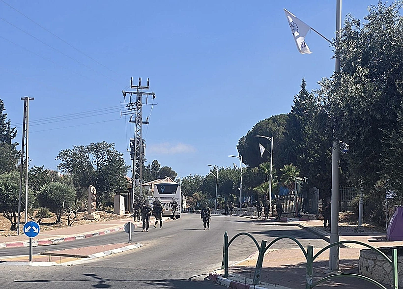 כוחות צה"ל בסריקות אחר חשודים בבית אריה