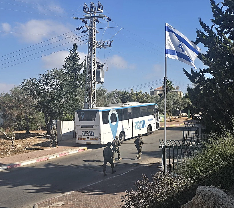 כוחות צה"ל בסריקות אחר חשודים בבית אריה
