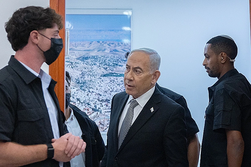 רה"מ בנימין נתניהו בבית המשפט