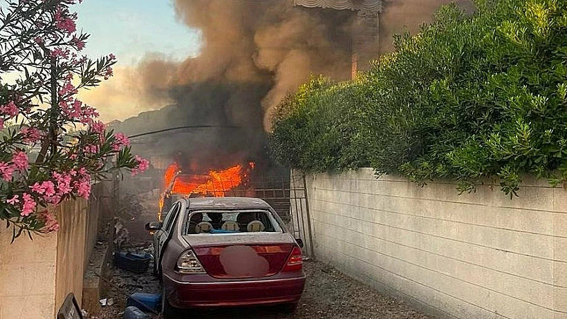 זירת תקיפה בדרום לבנון