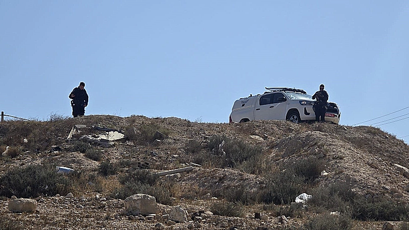כוחות המשטרה בערערה שבנגב