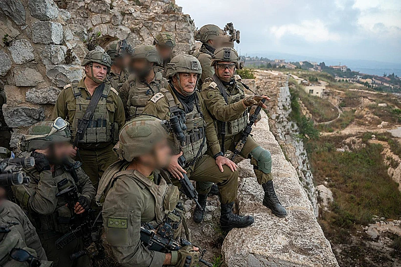הרמטכ"ל אייל זמיר ברכס הבופור בלבנון