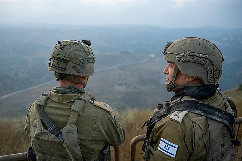 הרמטכ"ל אייל זמיר ברכס הבופור בלבנון