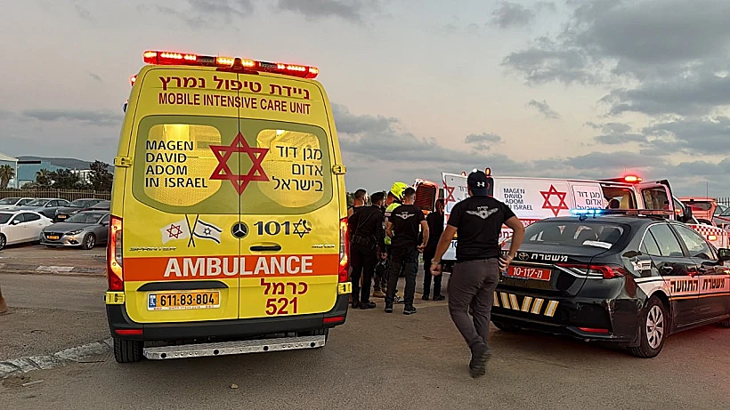 זירת הדקירות בחיפה