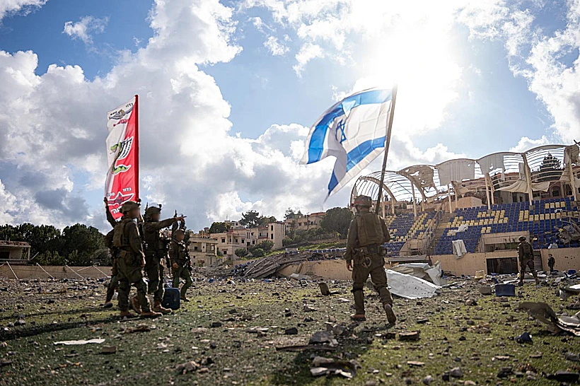 כוחות צה"ל בבינת' ג'בייל שבדרום לבנון