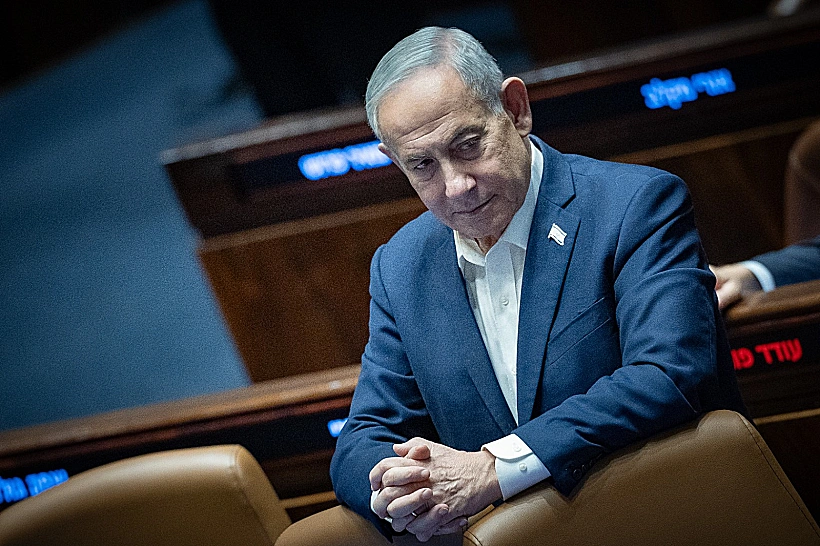 רה"מ בנימין נתניהו בכנסת