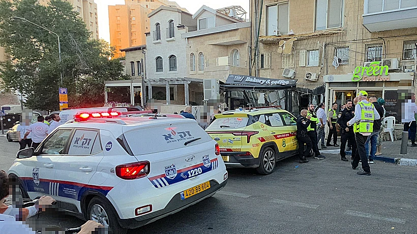 זירת קריסת המרפסת בירושלים