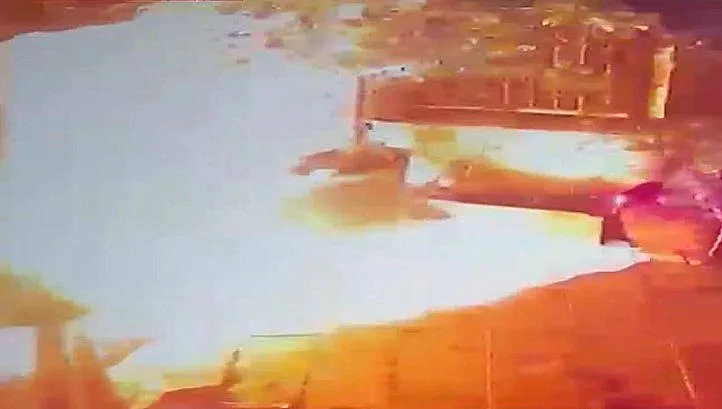 שריפה באחת ממסעדות ג'פניקה בעקבות רימון